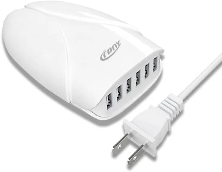 CRONY YC-CDA17 socket 6USB charging with iSmart Multiple Port Compatible