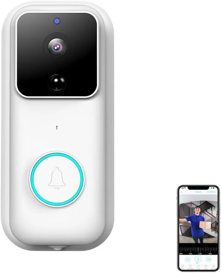CRONY B06 Fhd 1080P Smart Home Video Doorbell Home Wifi Video Intercom Remote Simple Small Home Easy To Install Doorbell
