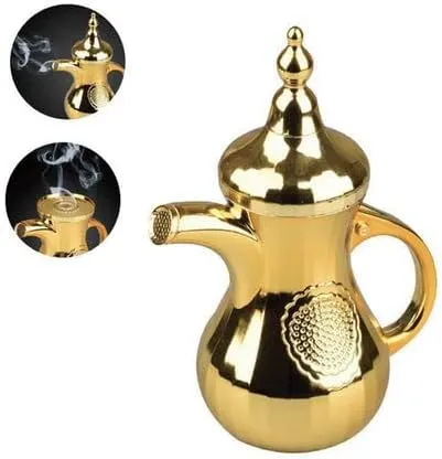CRONY Golden Teapot Bukhoor Two in one aromatherapy machine, aromatherapy device