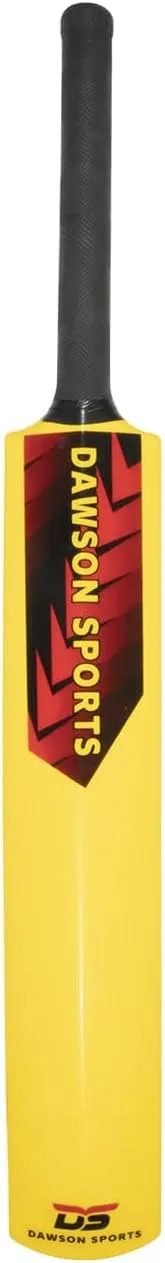 DAWSON SPORTS Plastic PVC Cricket Bat, Heavy-Duty, Lightweight, 5 Sizes, For Boys and Trainees