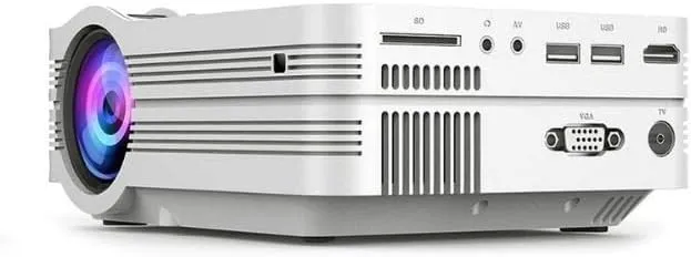 CRONY Ub-10 Puls Projector Mini Led Projector Home Theater | Black