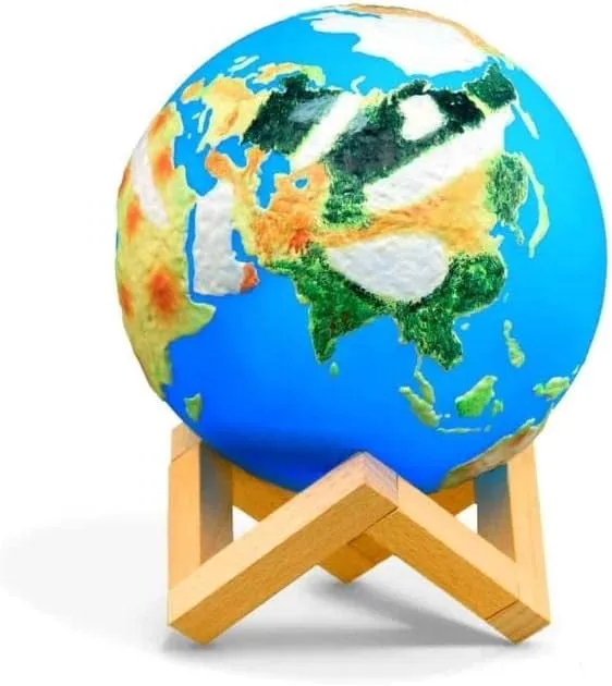 CRONY Equantu Sq-172 The New Earth Touch Lamp Portable Quran Bluetooth Speaker With App Control Light