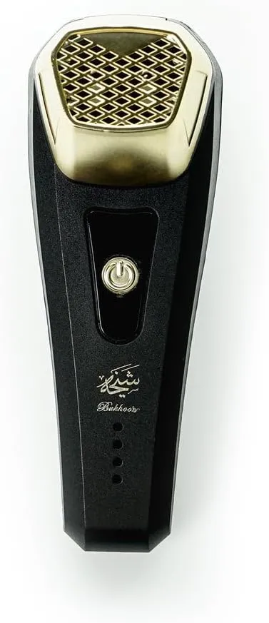 CRONY V2 COMB Mini USB Bukhoor Burner – Compact Black Electric Incense Burner for Oud and Dukhoon