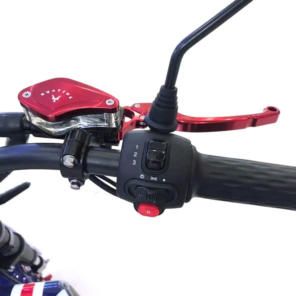 CRONY X1 Harley Electrocar car Citycoco Fat Tire Electric motorcycle | Blue