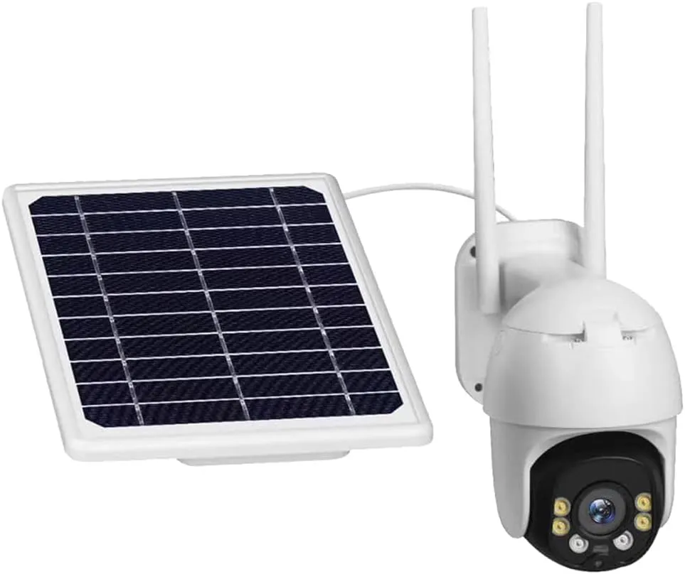 CRONY YN90 Pro 4G Solar Camera – 3MP, 360° Rotation, 24H Recording, 10400mAh Battery, IP67 Waterproof, Two-Way Audio, App Connectivity