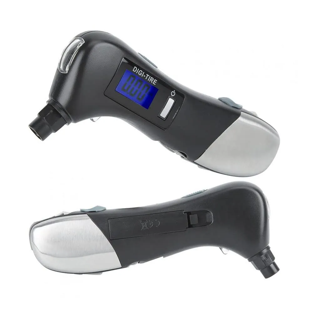 CRONY Jz-405C Tire Pressure Measuring Mini Led Flashlight Torch Multifunction Emergency Lamp