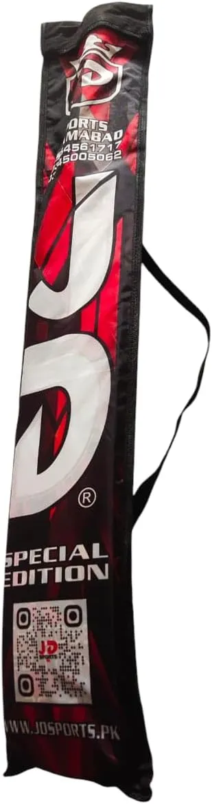 JD Taimoor Mirza Edition Cricket Bat for Tennis Ball and Tape Ball Cricket with Cover - for Professionals