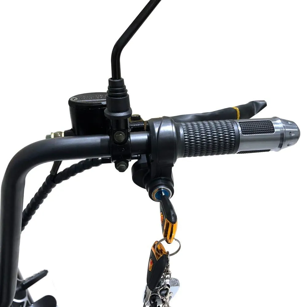 CRONY X3 BIG HARLEY+LI-ion battery+BT+double seat Electric motorcycle- Red