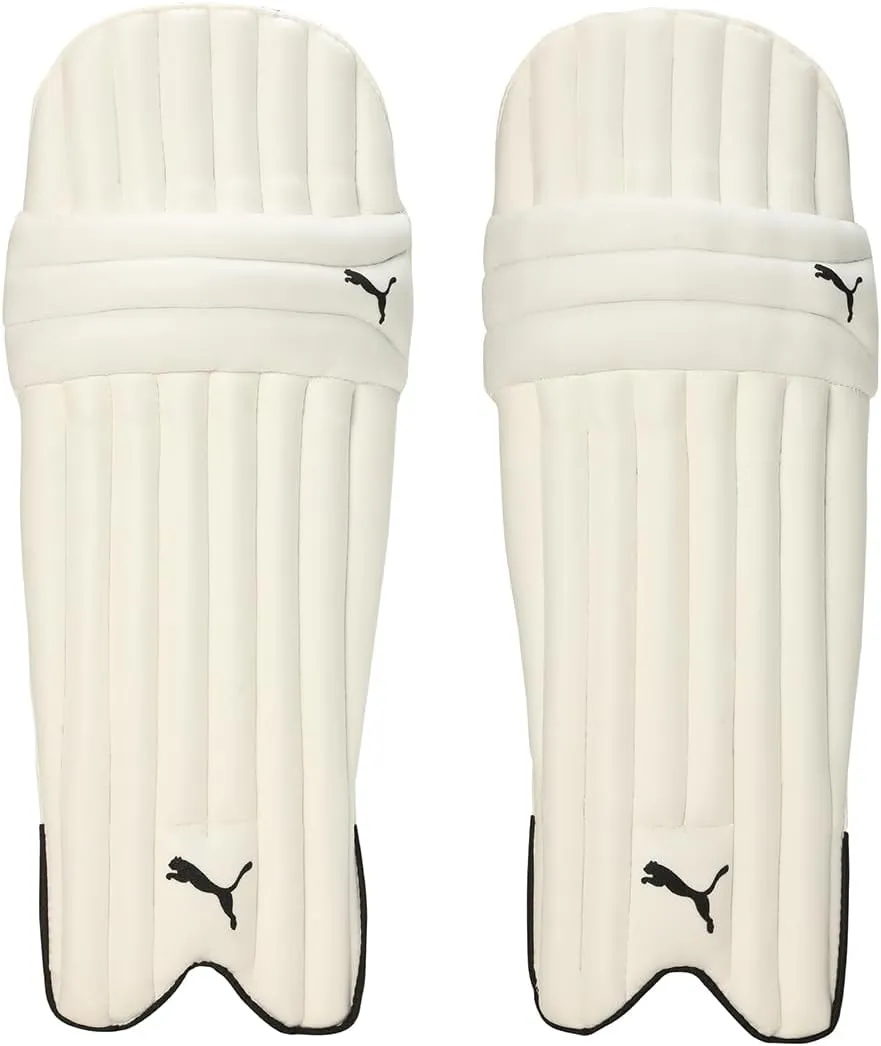 PUMA Cricket, Male / Unisex Cricket Batting Pads ,PUMA White-PUMA Black, B