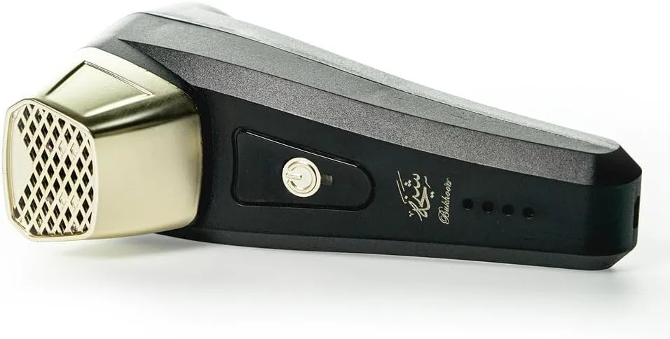 CRONY V2 COMB Mini USB Bukhoor Burner – Compact Black Electric Incense Burner for Oud and Dukhoon