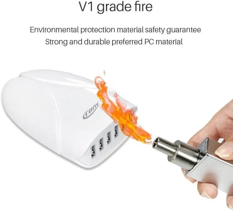 CRONY YC-CDA17 socket 6USB charging with iSmart Multiple Port Compatible