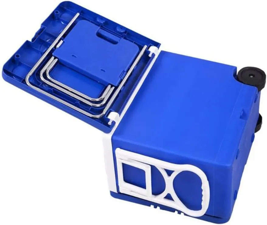 CRONY 28L Two-Chair Plastic Incubator With Desk And Chair Multi-Function Picnic Table With Cooling Incubator | Red