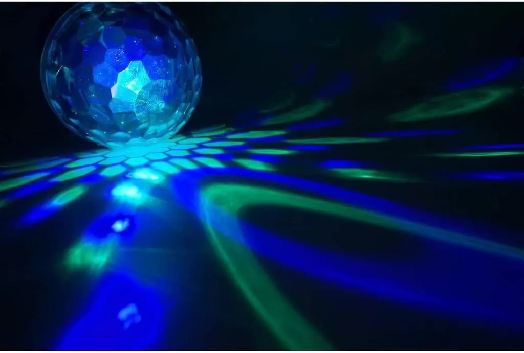 CRONY 3C magic ball with BT music Party Light With Bluetooth Crystal Disco Ball Multicolour
