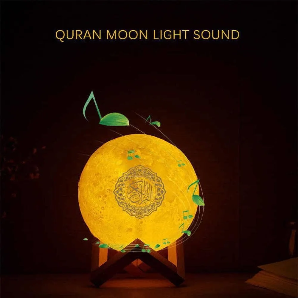 CRONY Sq-510 Moon Lamp Quran Speaker-Sq-618 With Remoter