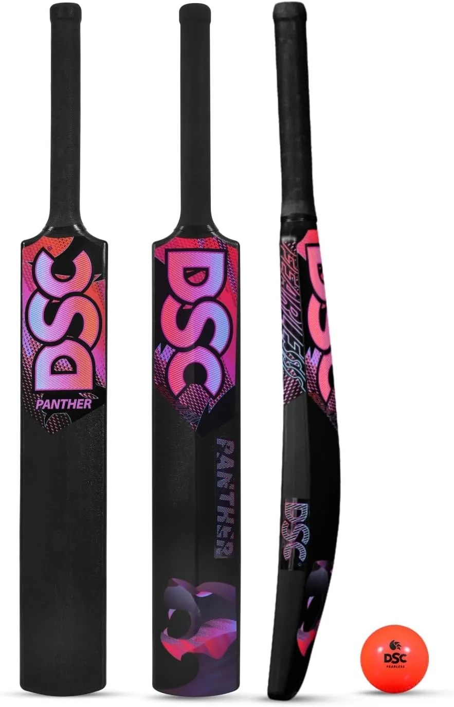 DSC Panther Plastic bat with PVC Ball for Kids