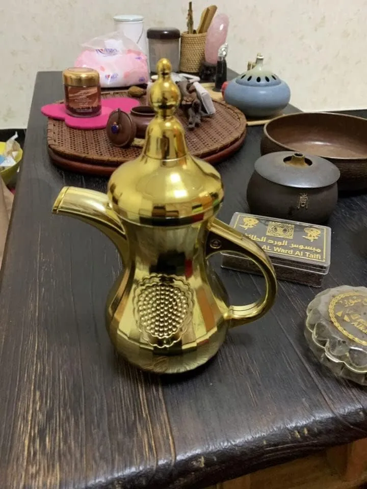 CRONY Golden Teapot Bukhoor Two in one aromatherapy machine, aromatherapy device
