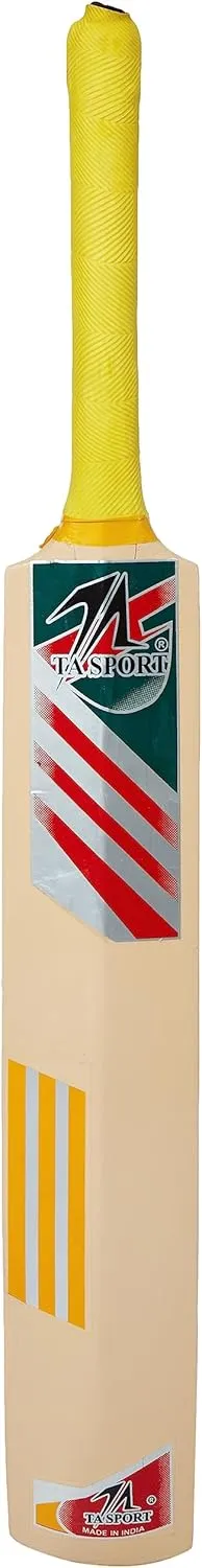 Leader Sport TA Youth Cricket Bat for Soft Ball Play, Size 5, Deco Finished