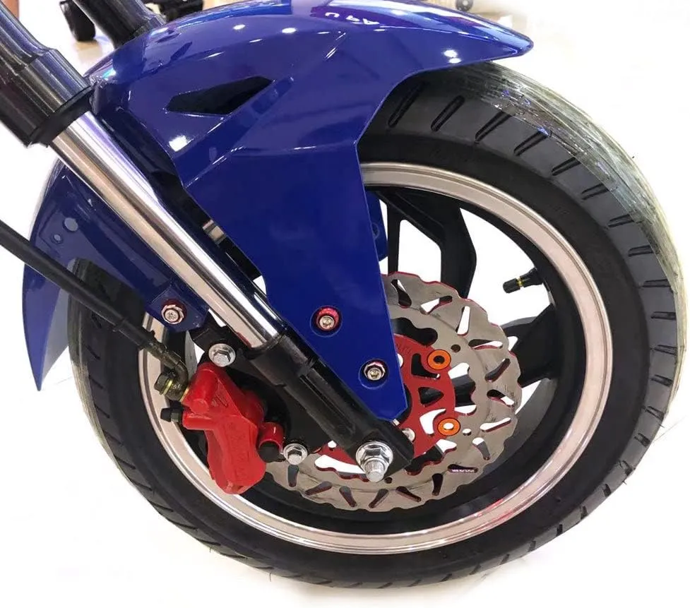 CRONY X1 Harley Electrocar car Citycoco Fat Tire Electric motorcycle | Bike | Motorcycle | Electric Bike | National flag 200 x 90 x 125 cm