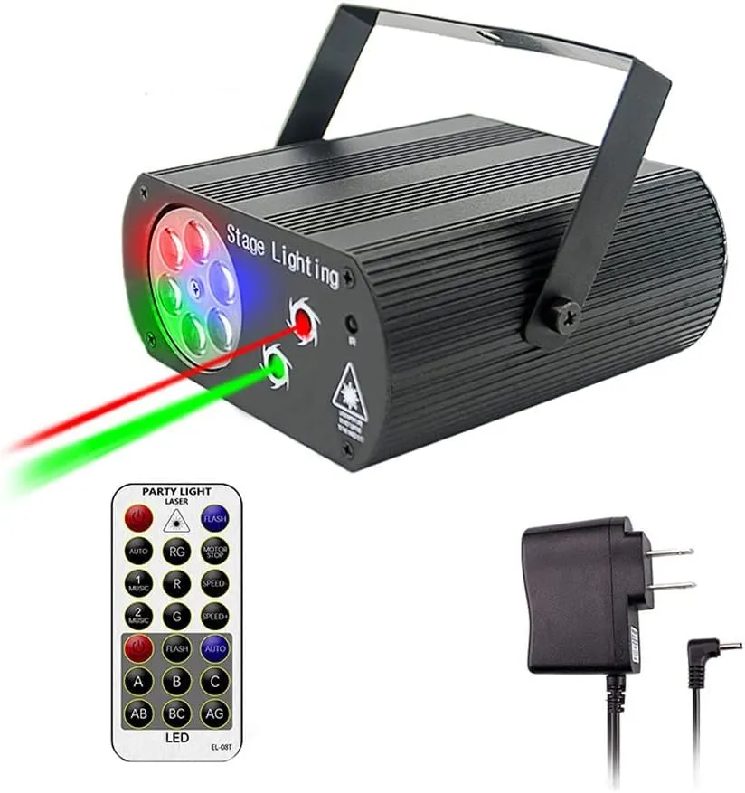 CRONY Voice Control Christmas Light Led Snowflake Laser Light Pattern Light Outdoor Party Light Decoration Light Ktv Stage Light