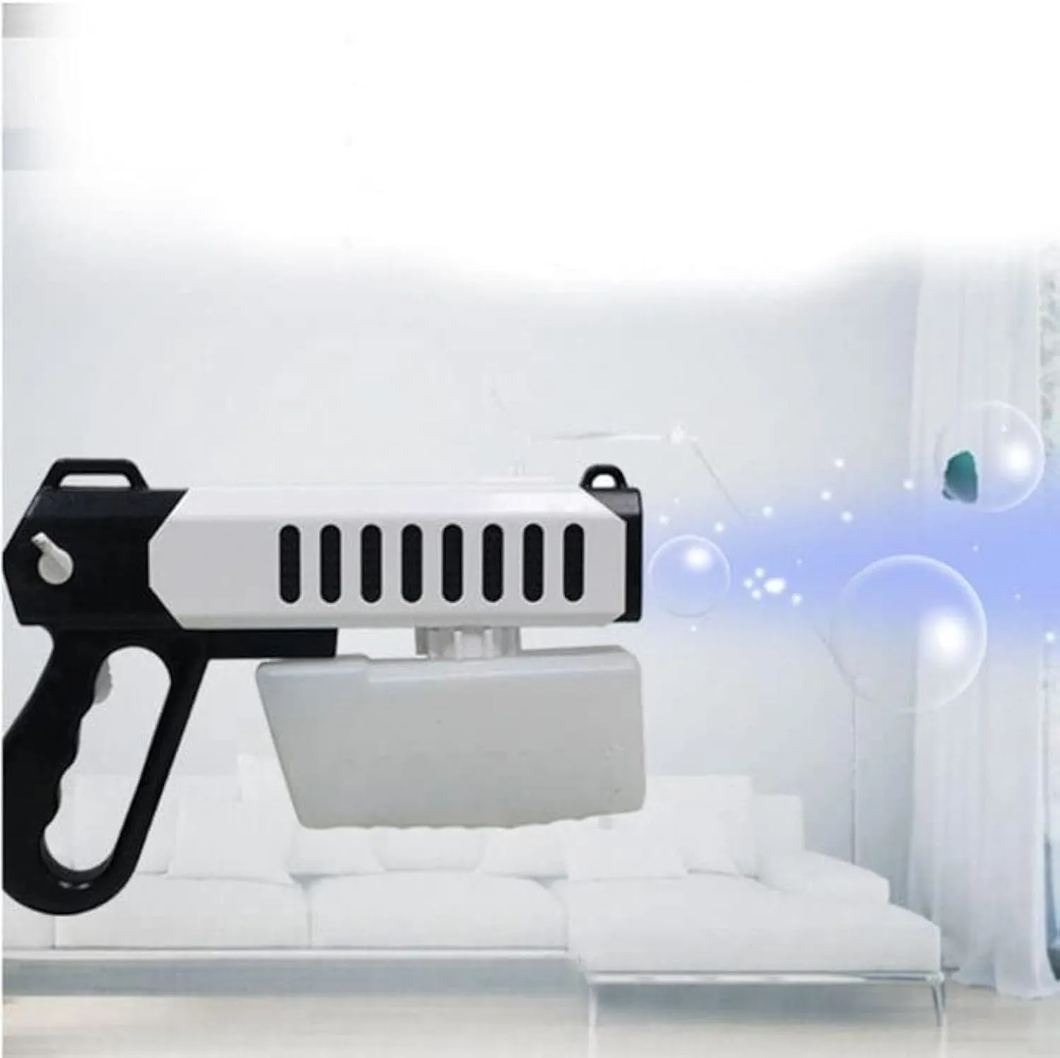 CRONY Rz-W2 Electric Disinfecting Gun Nano Atomized Blue Light Disinfection Spray (White) 299mm*189mm*65mm