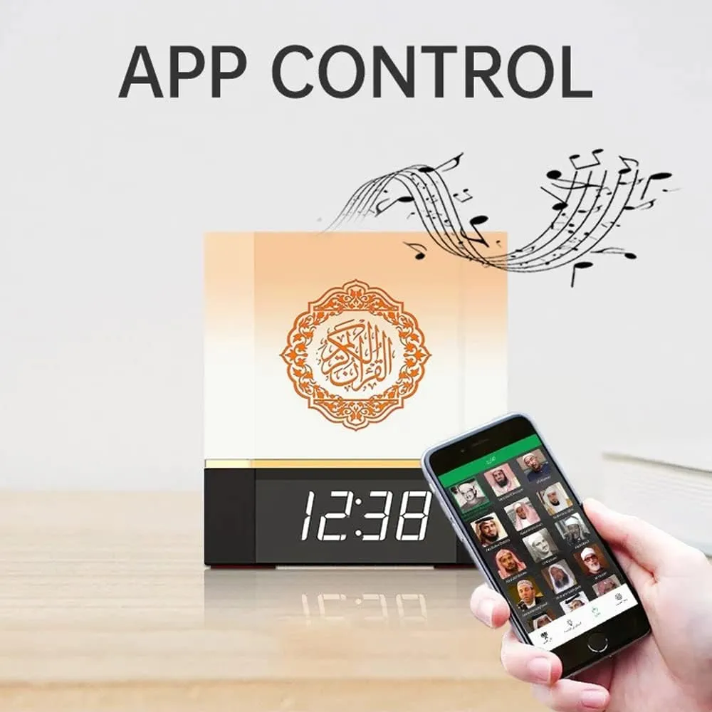 CRONY Sq-303 Quran Cube Quran Speakers Led Touch Lamps Kaaba Led