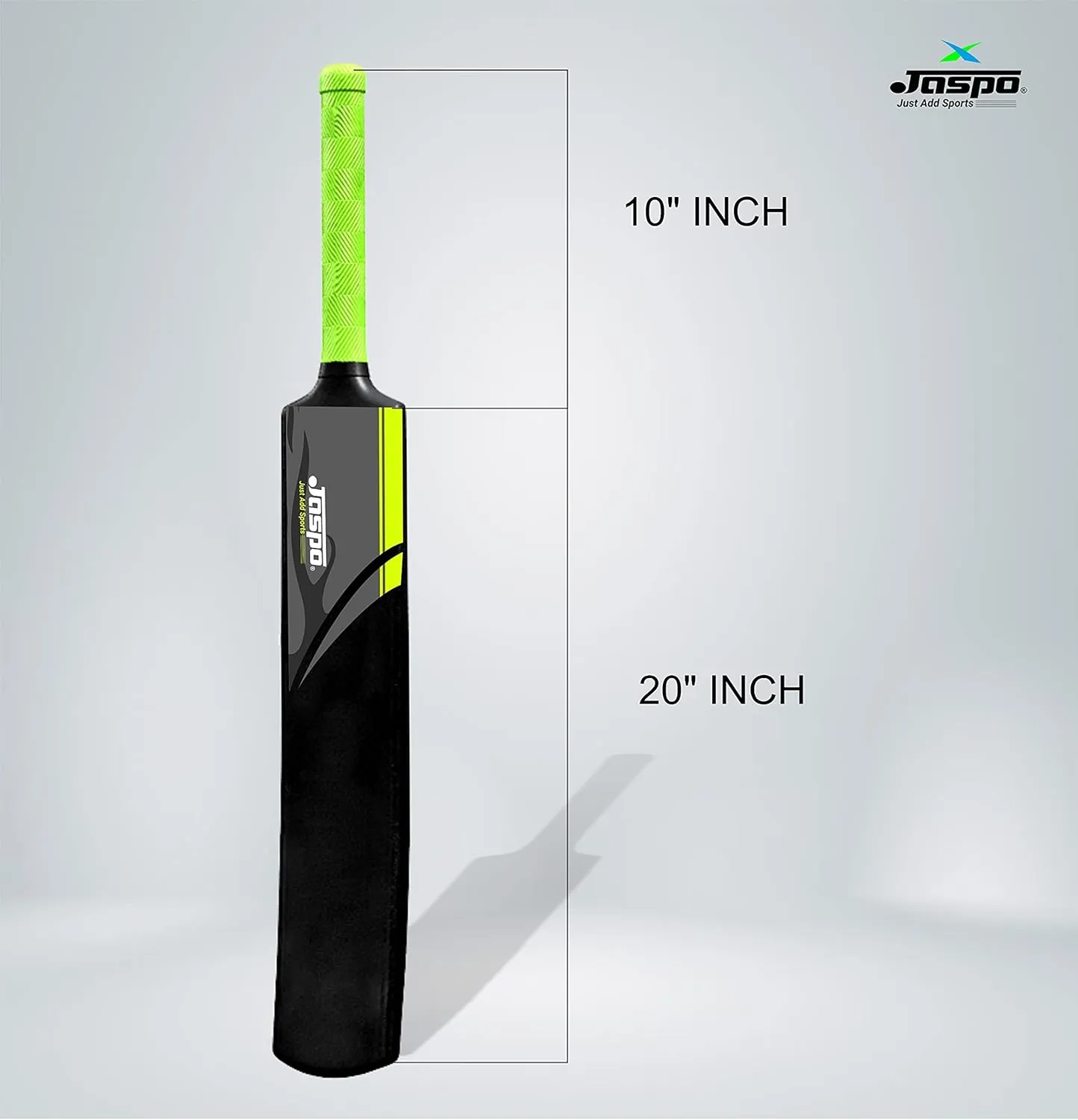 Jaspo CRIC Addict Plastic Cricket Bat Set Combo with Soft Cricket Ball for Kids
