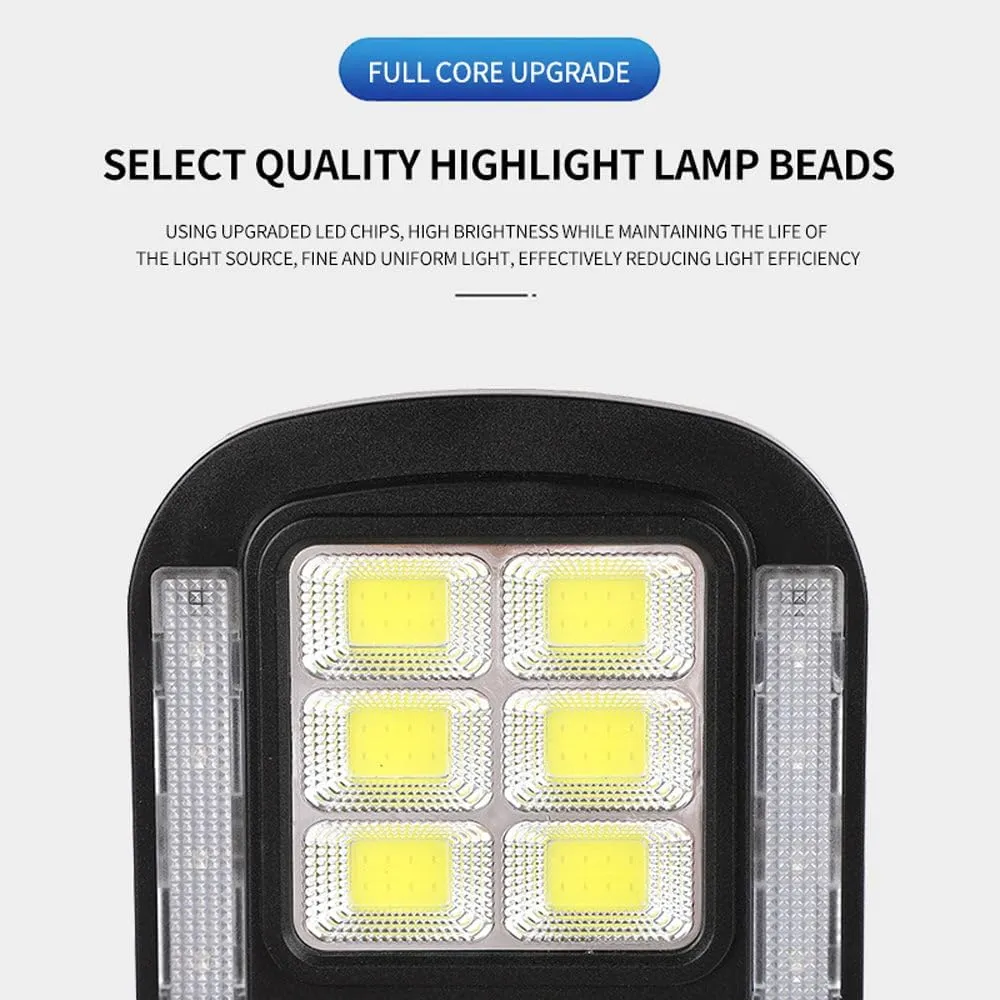 CRONY CL-728 Solar Street Lights Outdoor, Motion Sensor Outdoor Street Light, High Sensitivity Photo-Sensing Device for Garden, Street, Deck, Yard, Garage, Patio