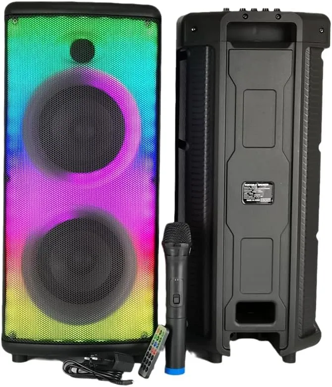 Crony Rx-6238 Big Power Disco Light Loud Speaker Wireless With Bass Echo Treble Rechargeable Battery Speaker