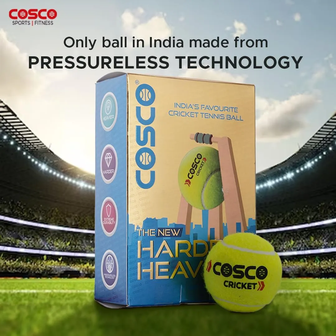 Cosco Light Cricket Tennis Ball