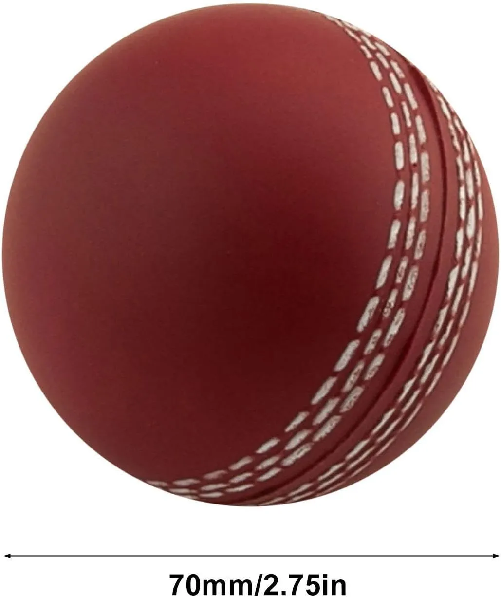 Sports Cricket Ball - Cricket Sports Balls | Portable Hand Stitched Club Training Balls, Soft Training Cricket Ball for Beginners, Competition, Garden Play