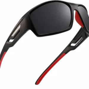 pukclar polarized sports sunglasses for men women driving sunglasses cycling running fishing goggles unbreakable frame