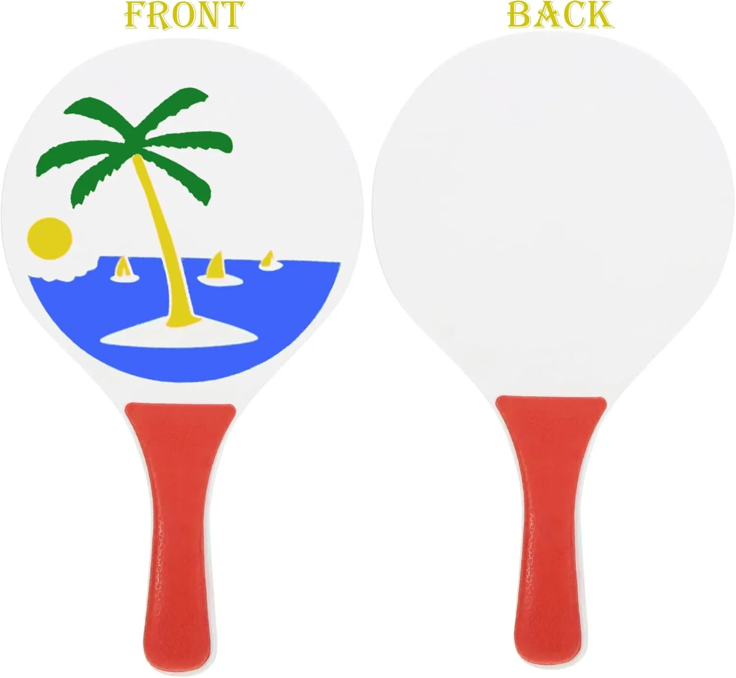 VersaMarts Fun Cricket & Badminton Racket Set with Ball – 5MM Poplar Wood, Indoor & Outdoor Play