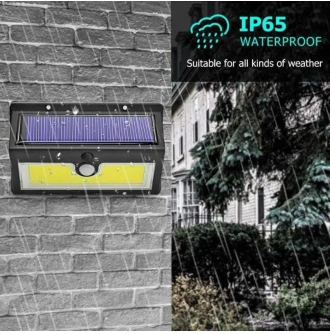 CRONY Sh-52Aled Solar Powered Led Wall Light Led Waterproof Solar Wall Garden Lamp Motion Sensor Lamp