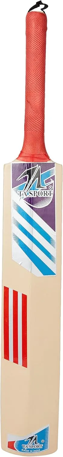 Leader Sport TA Youth Cricket Bat for Soft Ball Play, Size 4, Deco Finished