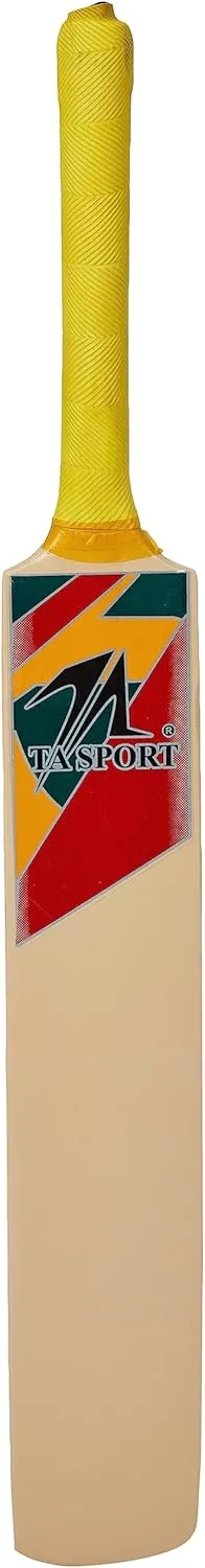 Leader Sport TA Youth Cricket Bat for Soft Ball Play, Size 5, Deco Finished