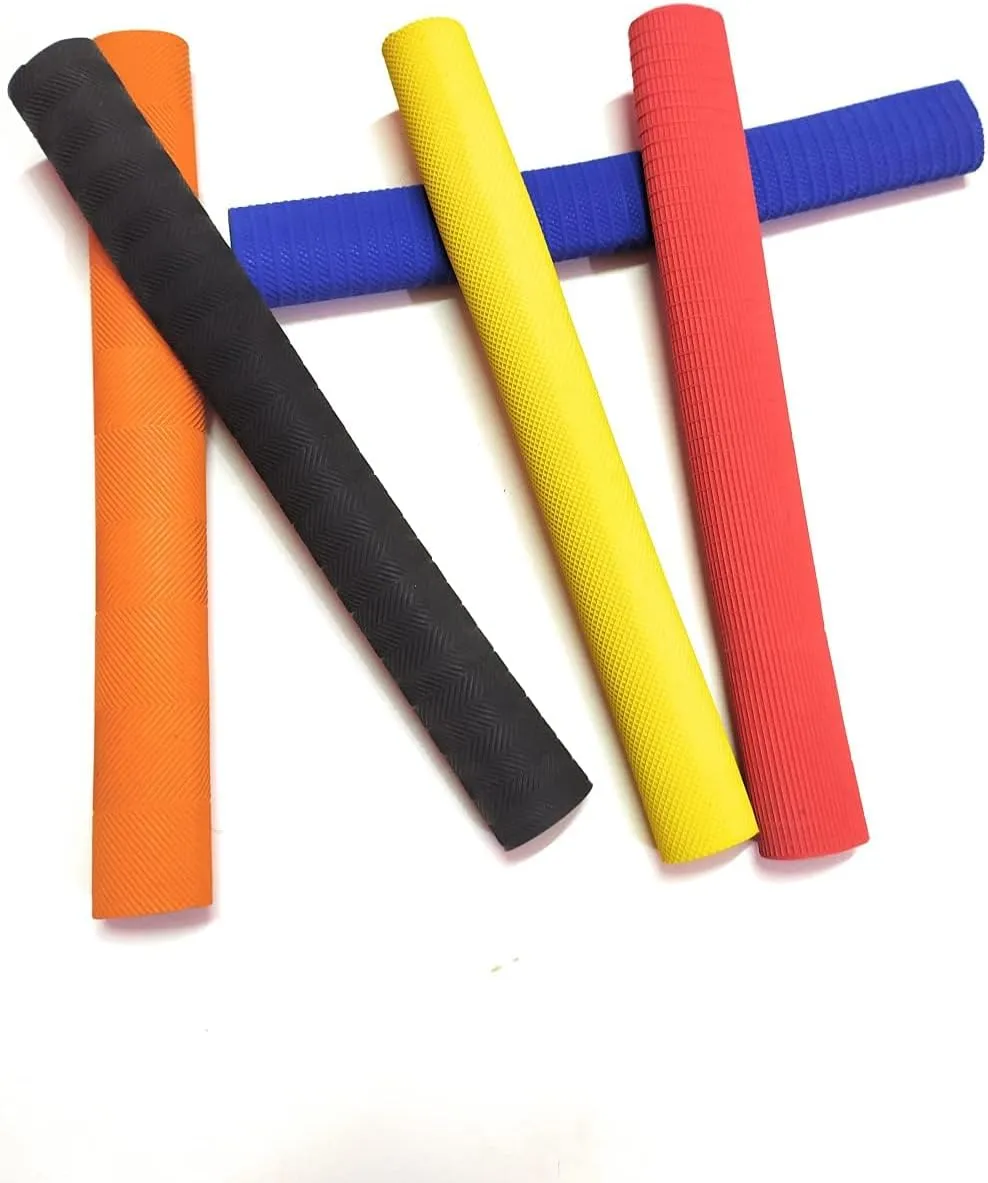JaHaNa Sports Full Size Cricket Bat Grip : Multicolor Pack of 5 (Single Colour Assorted)