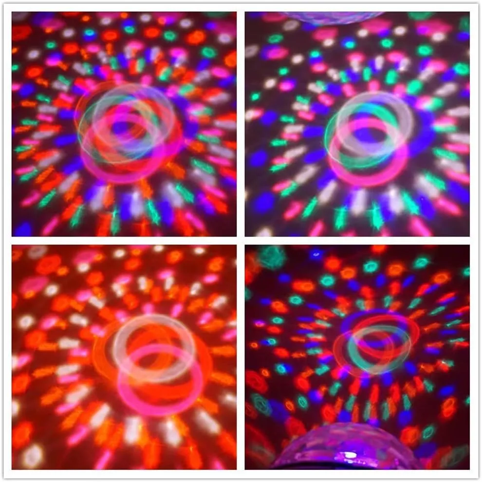 CRONY 3C magic ball with BT music Party Light With Bluetooth Crystal Disco Ball Multicolour