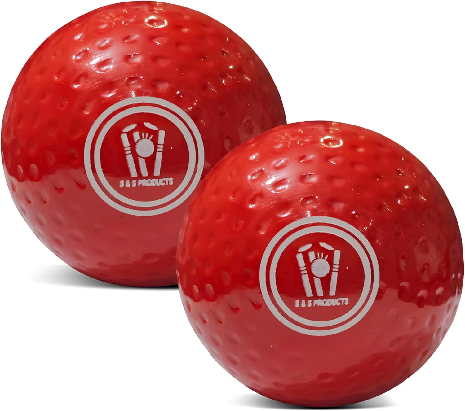 2X Wind Balls Soft High Bounce Outdoor Cricket Practice Balls Standard Field Air Soft Cricket Balls 70g