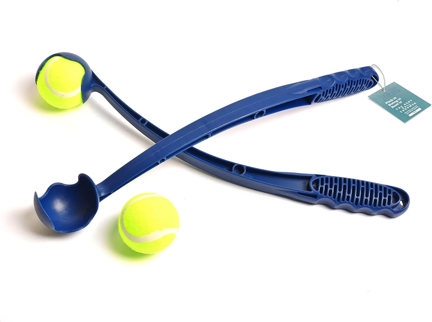 DXGEARS Cricket Ball Thrower Speed Bowling for Batting and Fielding Practice Play with Tennis and Leather Balls [Pack of 1 with Tennis Ball]