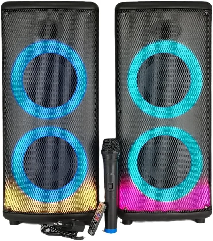 Crony Rx-6238 Big Power Disco Light Loud Speaker Wireless With Bass Echo Treble Rechargeable Battery Speaker
