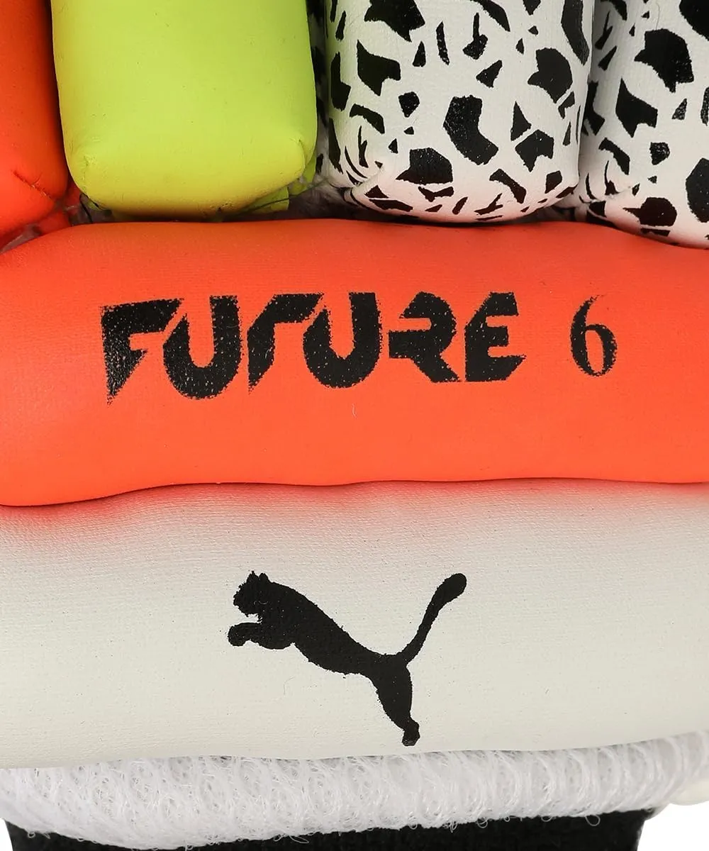 PUMA Cricket, Male/Unisex Gloves,Fast Yellow-Ultra Orange, XSB