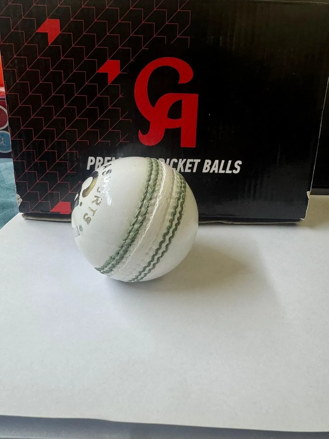 SF sports CA White Cricket HardBall Ball Hand Made sepecially make for 40 and 50 overs matches