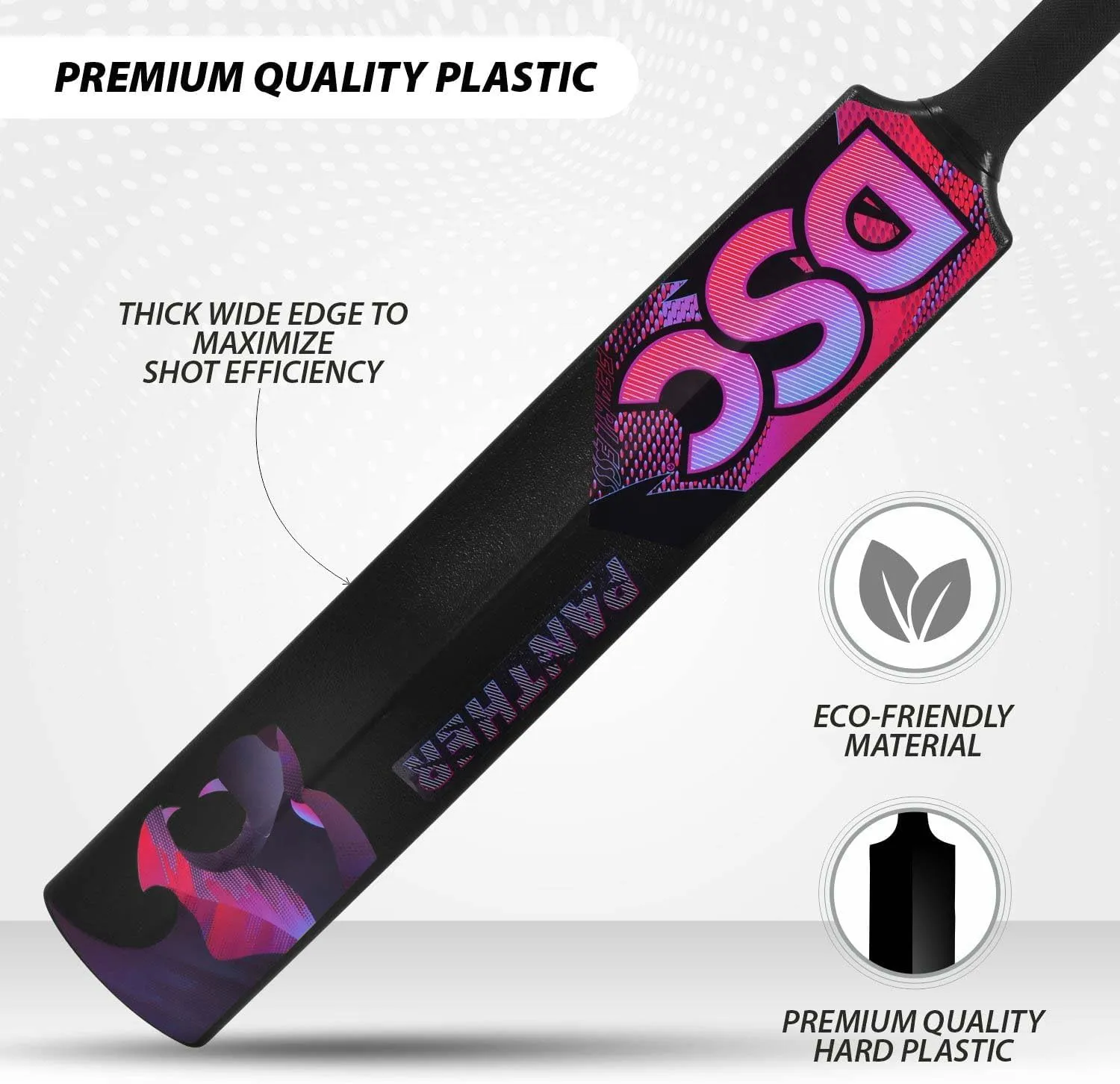 DSC Panther Plastic bat with PVC Ball for Kids