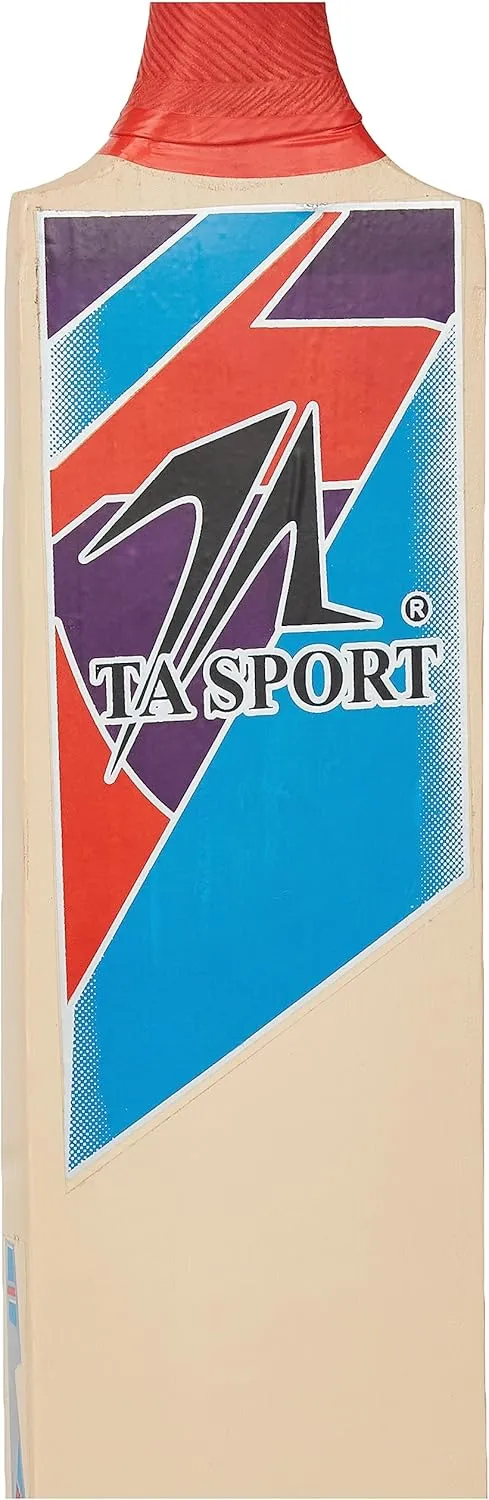 Leader Sport TA Youth Cricket Bat for Soft Ball Play, Size 4, Deco Finished