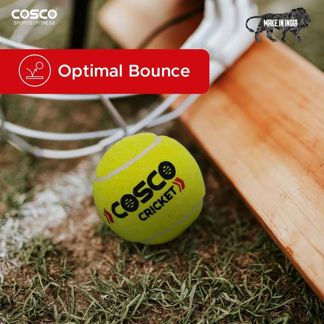 Cosco Light Cricket Tennis Ball