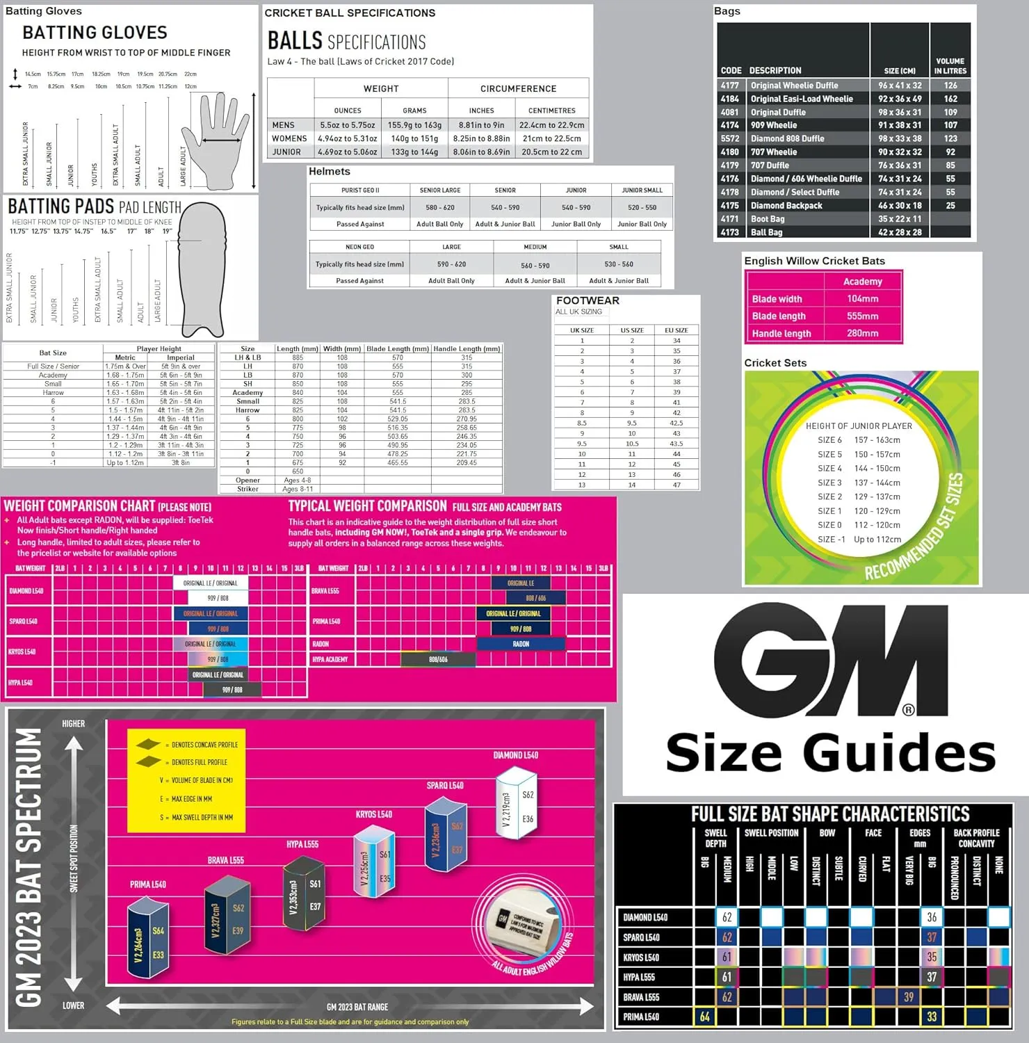 GM Cricket Diamond Beginner Cricket Set (Age 11-13)