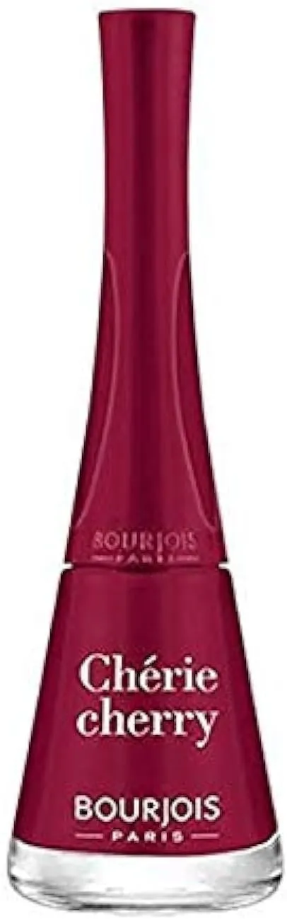 Bourjois 1 Seconde Nail Polish - 08 Chérie cherry, 9 ml (0.30 oz) - Image 1