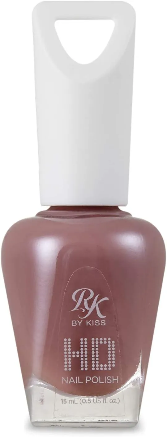 Kiss Ruby Es Hd Nail Polish Micky Mouse Me Hdpc28, Rosy Brown, 15 Ml