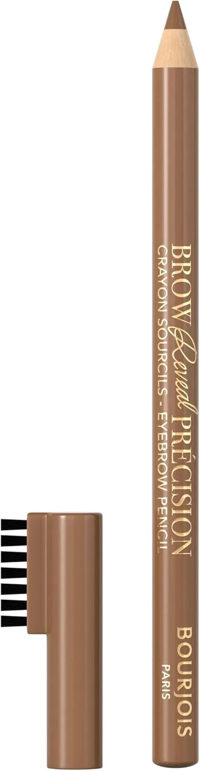 Bourjois Brow Reveal Précision Eyebrow Pencil, 002 Soft Brown, 1.4 G (0.05 Fl. Oz)