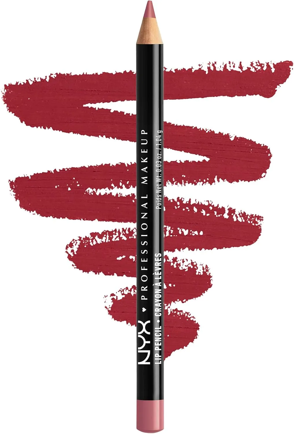 NYX PROFESSIONAL MAKEUP Slim Lip Pencil, Plum 12